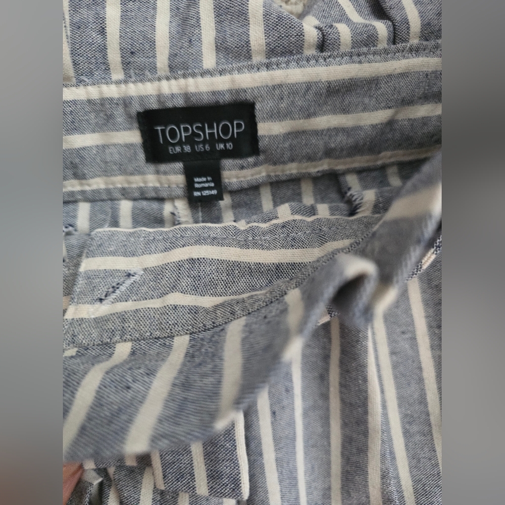 Topshop Paperbag Trouser - Picture 2 of 4